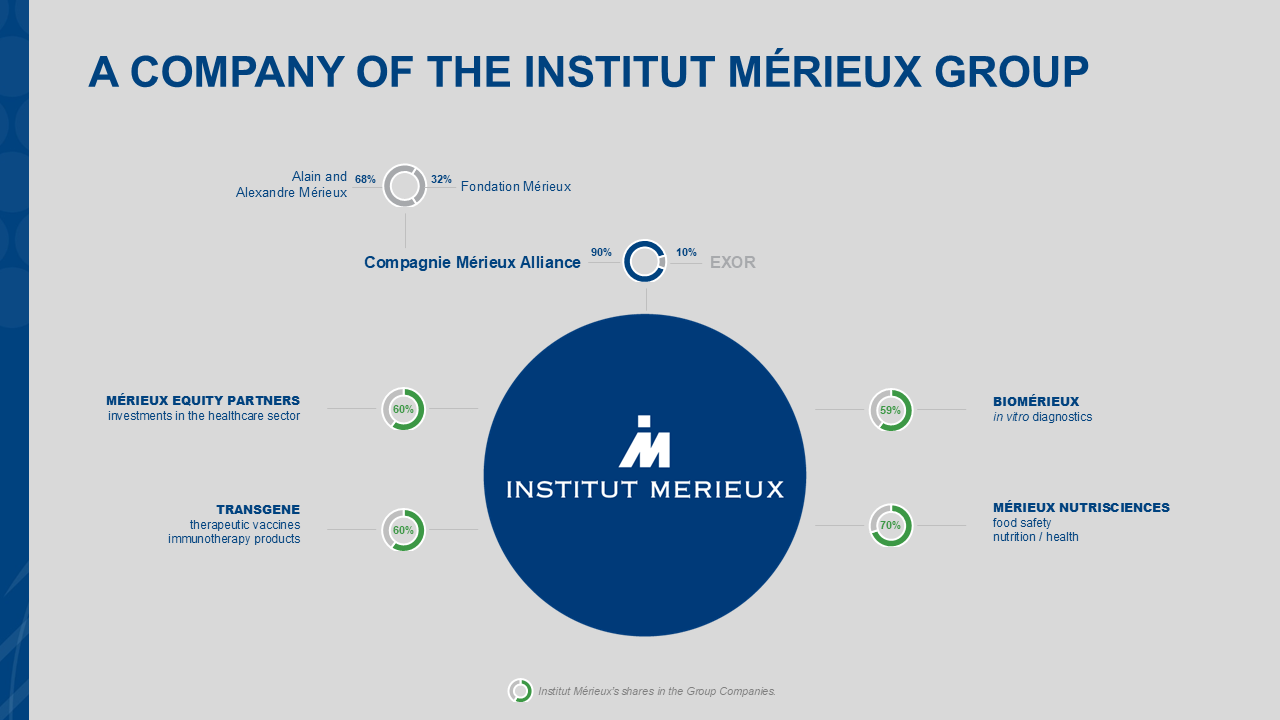 Breakdown of Capital - Institut Mérieux Institut Mérieux organization